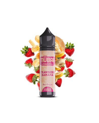 Longfill STRAWBERRY BANANA 9ML. Mübar
