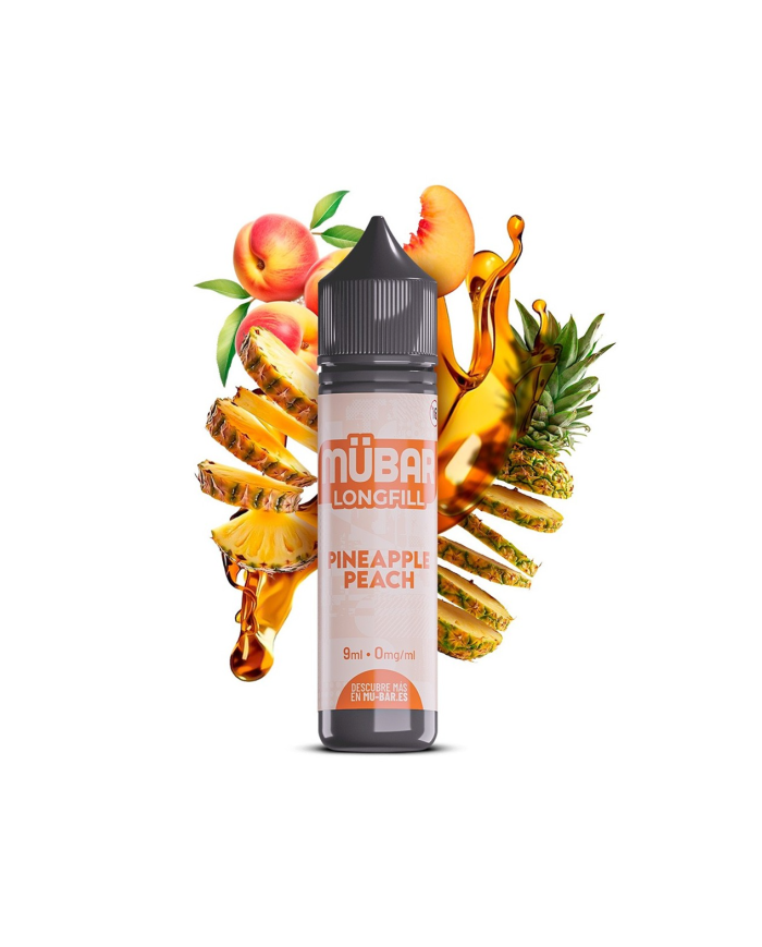 Longfill PINEAPPLE PEACH 9ML. Mübar