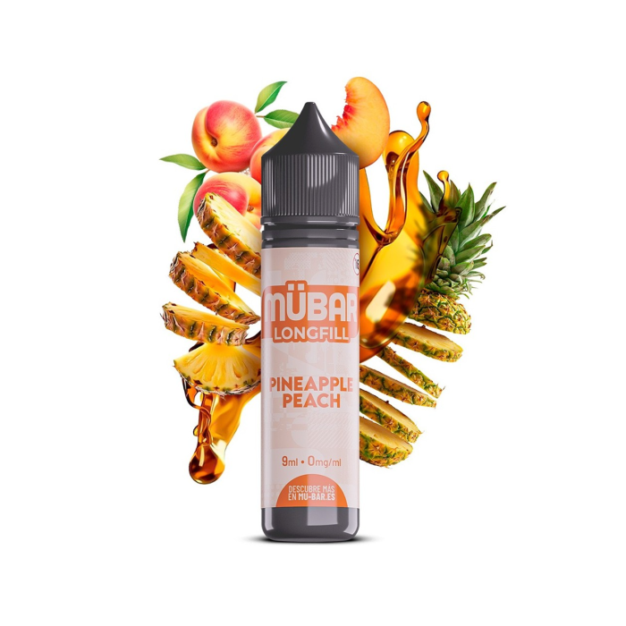 Longfill PINEAPPLE PEACH 9ML. Mübar