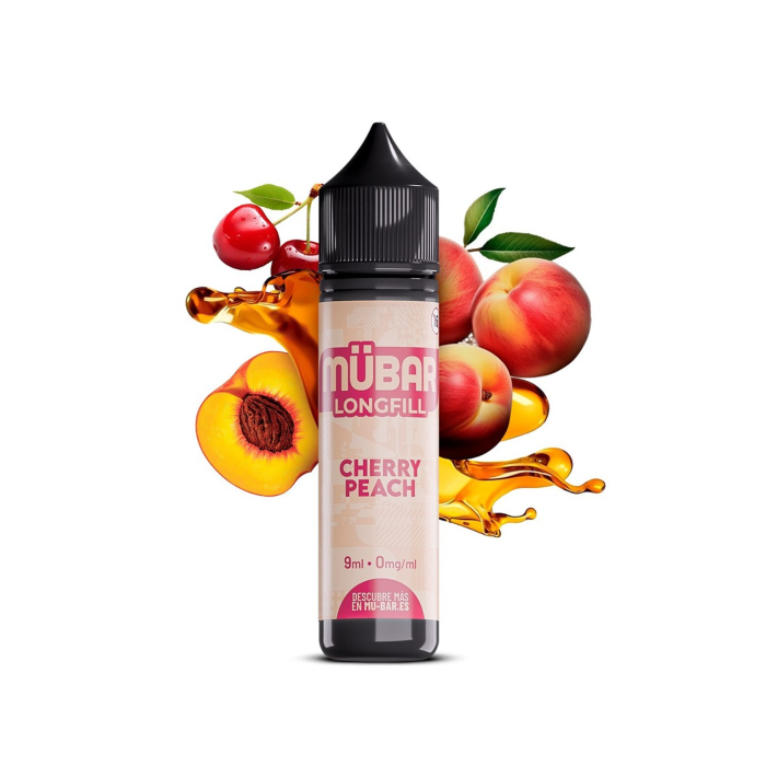 Longfill CHERRY PEACH 9ML. Mübar