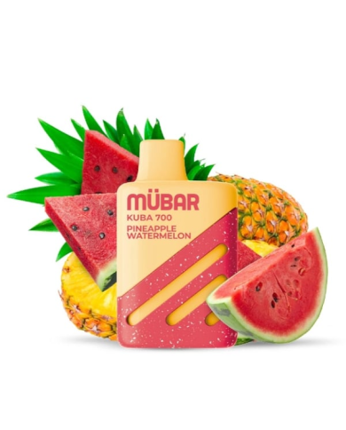 Mübar PINEAPPLE WATERMELON Kuba 700 PUFFS Pod Desechable