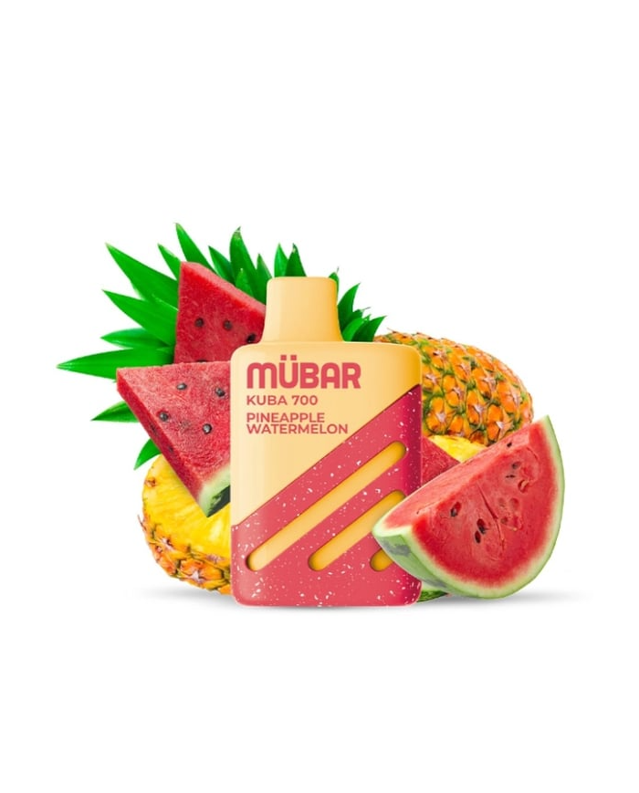 Mübar PINEAPPLE WATERMELON Kuba 700 PUFFS Pod Desechable