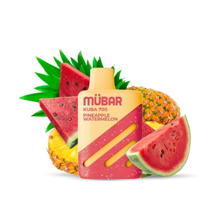 Mübar PINEAPPLE WATERMELON Kuba 700 PUFFS Pod Desechable