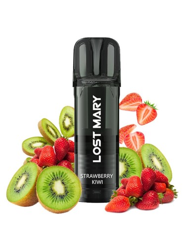 Lost Mary STRAWBERRY KIWI 20MG. Tappo Air Cartucho