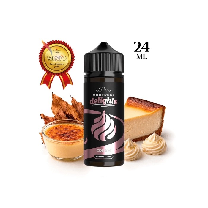 Longfill CREAM 24ML. Montreal Delights