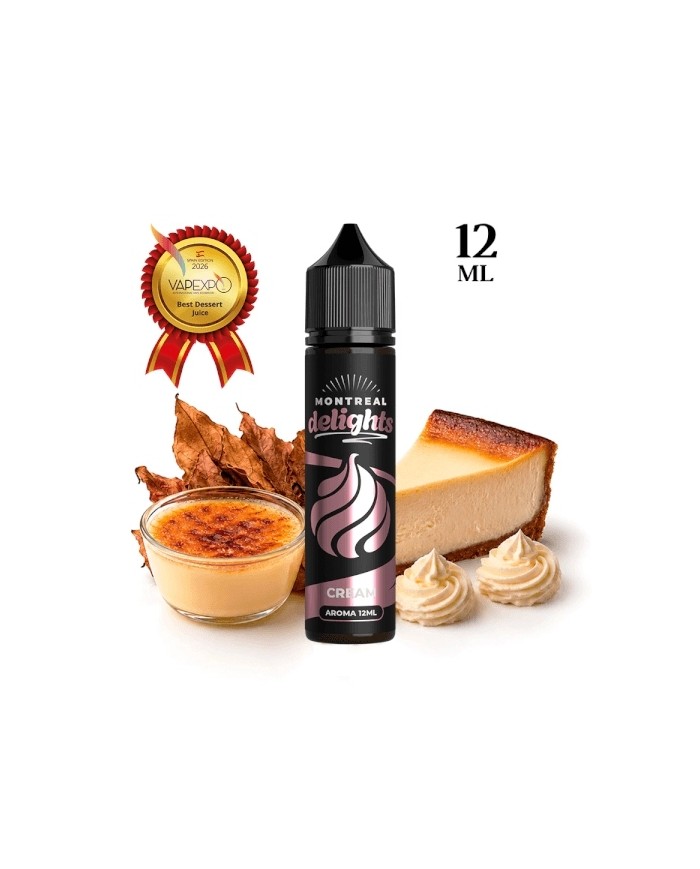 Longfill CREAM 12ML. Montreal Delights