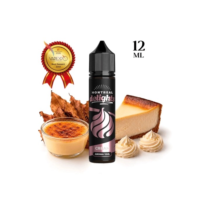Longfill CREAM 12ML. Montreal Delights