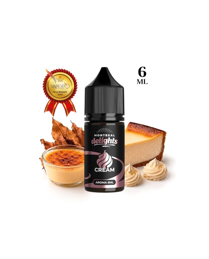 Longfill CREAM 6ML. Montreal Delights