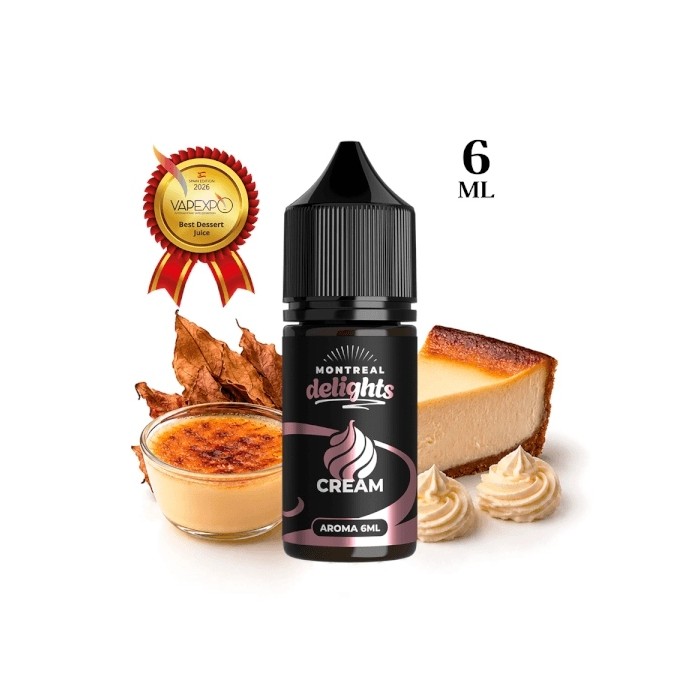 Longfill CREAM 6ML. Montreal Delights