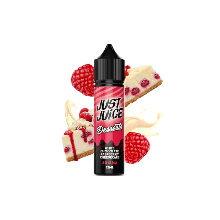 Longfill WHITE CHOCOLATE RASPBERRY CHEESECAKE DESSERTS Just Juice