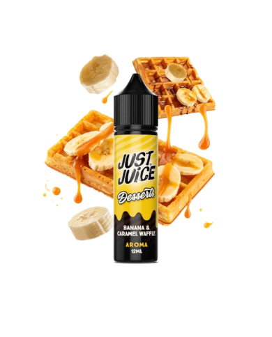 Longfill BANANA CARAMEL WAFFLE DESSERTS Just Juice
