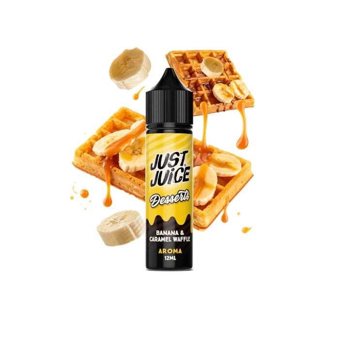 Longfill BANANA CARAMEL WAFFLE DESSERTS Just Juice