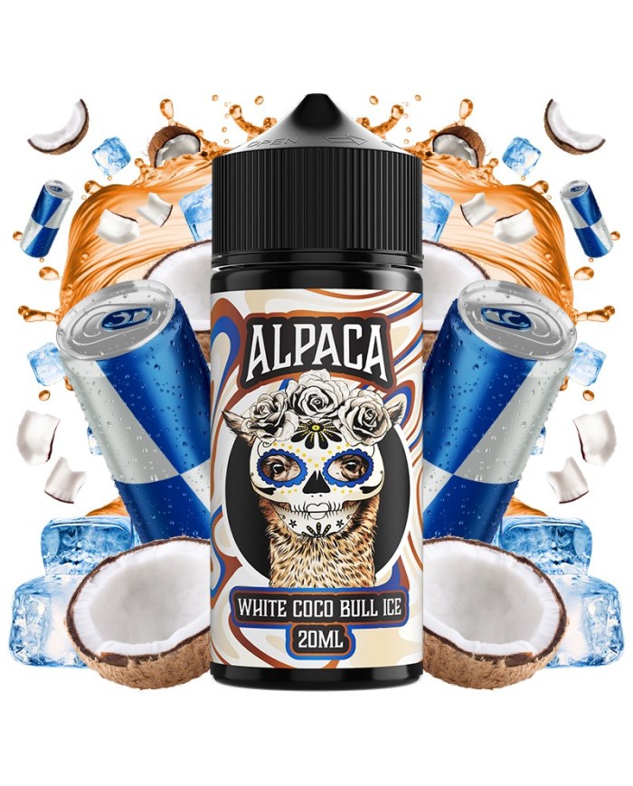 Longfill WHITE COCO BULL ICE Alpaca