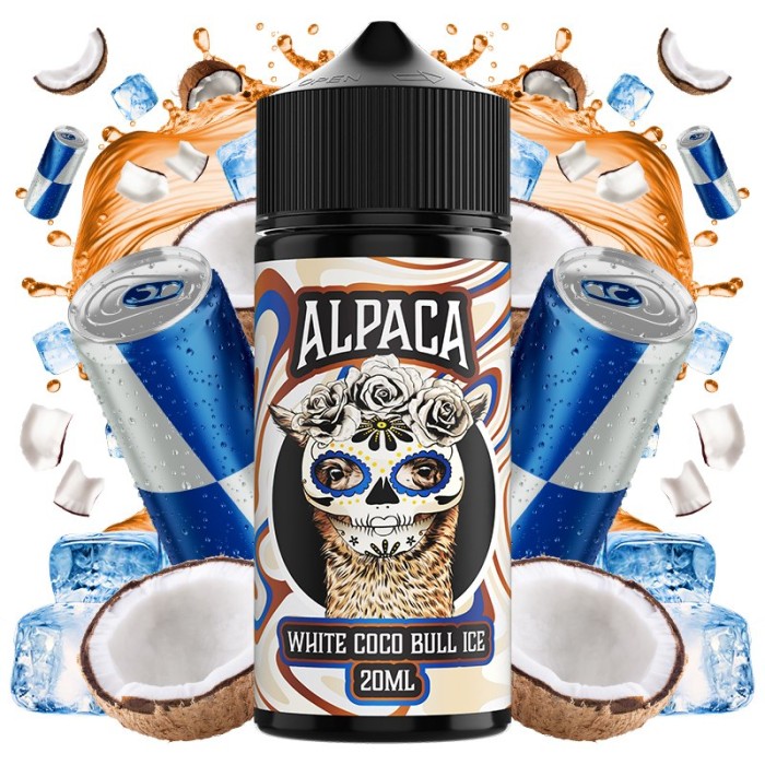 Longfill WHITE COCO BULL ICE Alpaca