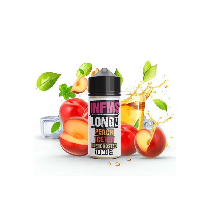 Longfill PEACH ICE TEA OVERBOOSTED Infamous Liquids