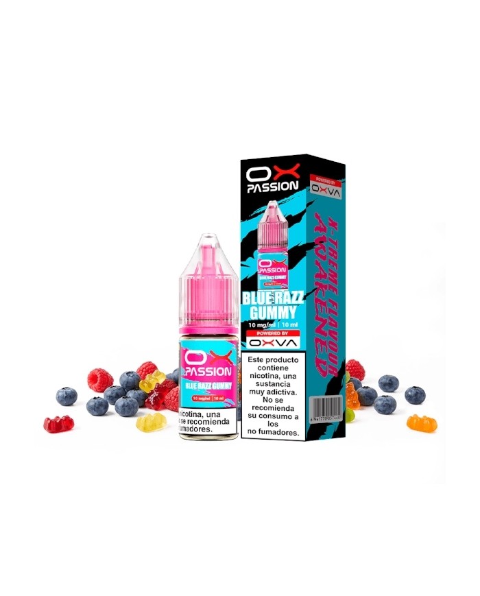 Sales BLUE RAZZ GUMMY Oxva Ox Passion