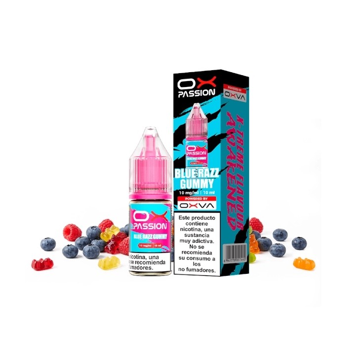 Sales BLUE RAZZ GUMMY Oxva Ox Passion