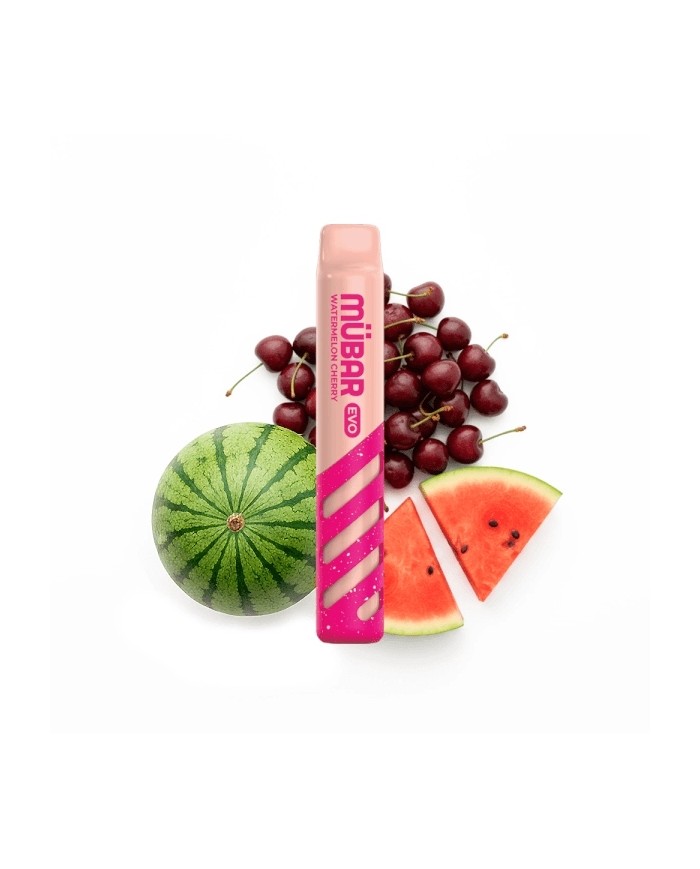 Mübar WATERMELON CHERRY Evo 800 PUFFS Pod Desechable