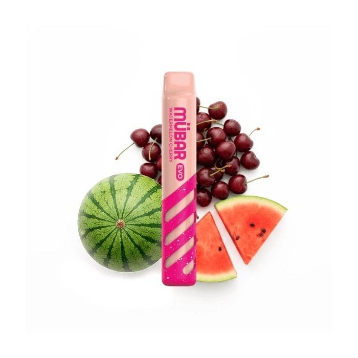 Mübar WATERMELON CHERRY Evo 800 PUFFS Pod Desechable