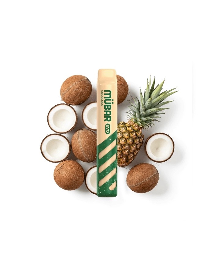 Mübar COCOLOCO Evo 800 PUFFS Pod Desechable
