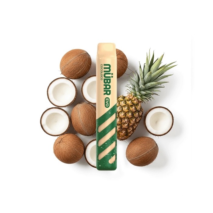 Mübar COCOLOCO Evo 800 PUFFS Pod Desechable