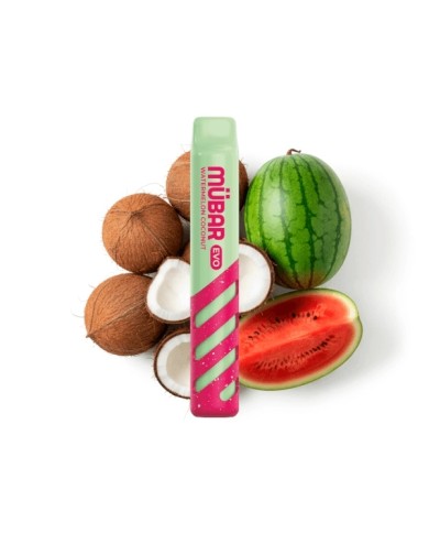 Mübar WATERMELON COCONUT Evo 800 PUFFS Pod Desechable