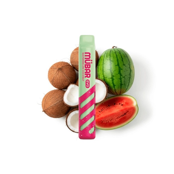 Mübar WATERMELON COCONUT Evo 800 PUFFS Pod Desechable