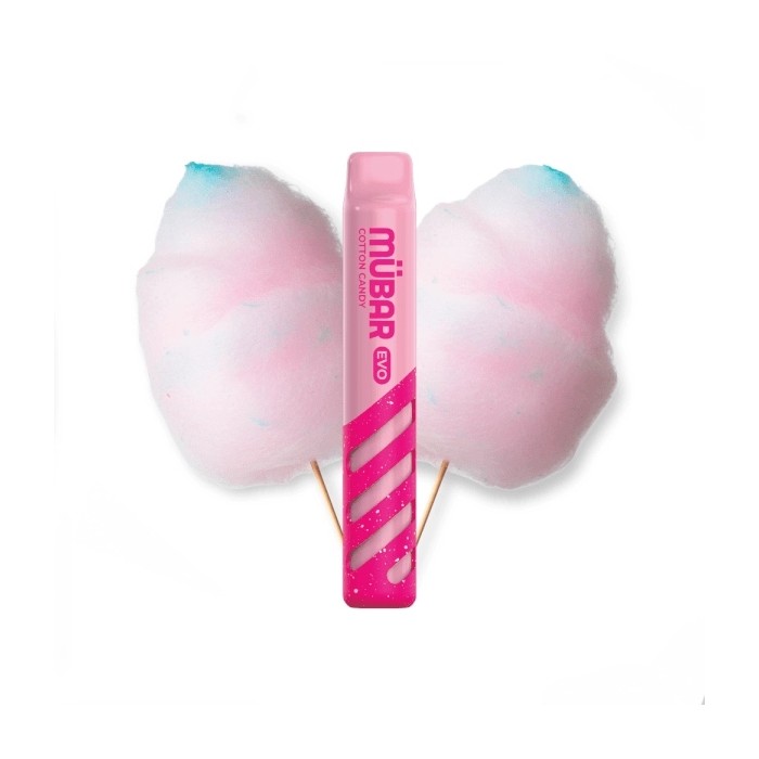 Mübar COTTON CANDY Evo 800 PUFFS Pod Desechable