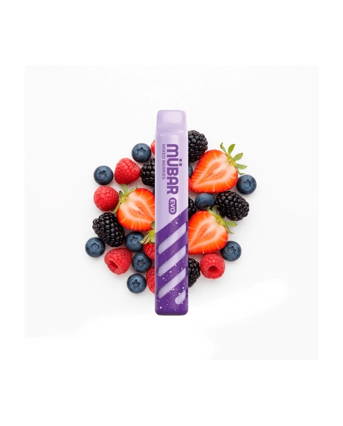 Mübar MIXED BERRIES Evo 800 PUFFS Pod Desechable