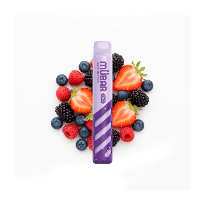 Mübar MIXED BERRIES Evo 800 PUFFS Pod Desechable