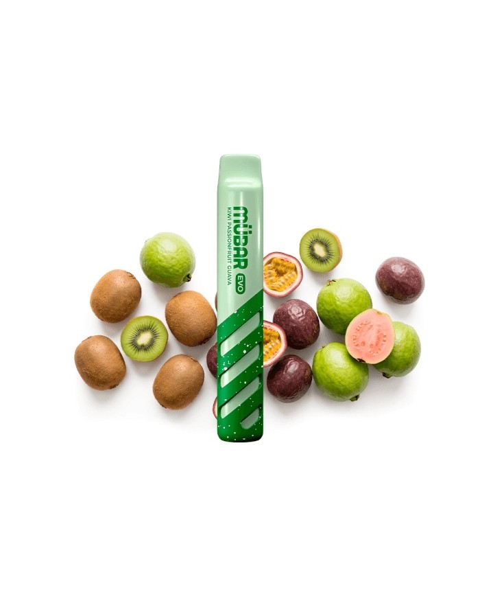 Mübar KIWI PASSIONFRUIT Evo 800 PUFFS Pod Desechable