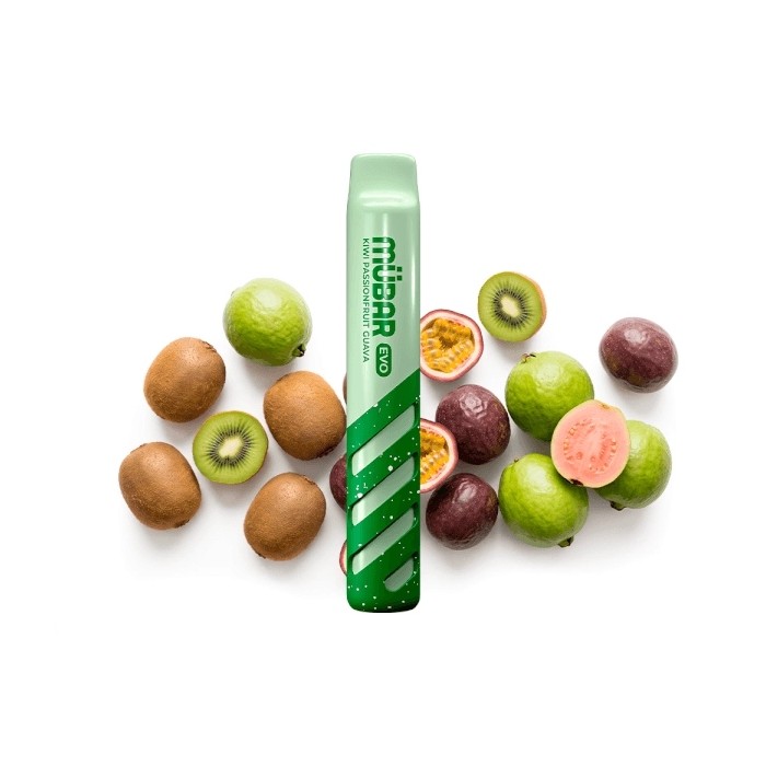 Mübar KIWI PASSIONFRUIT Evo 800 PUFFS Pod Desechable